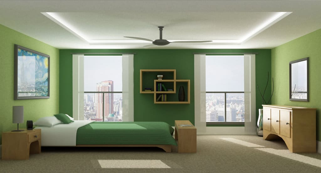 Bedroom Decorating Ideas : Going Greener